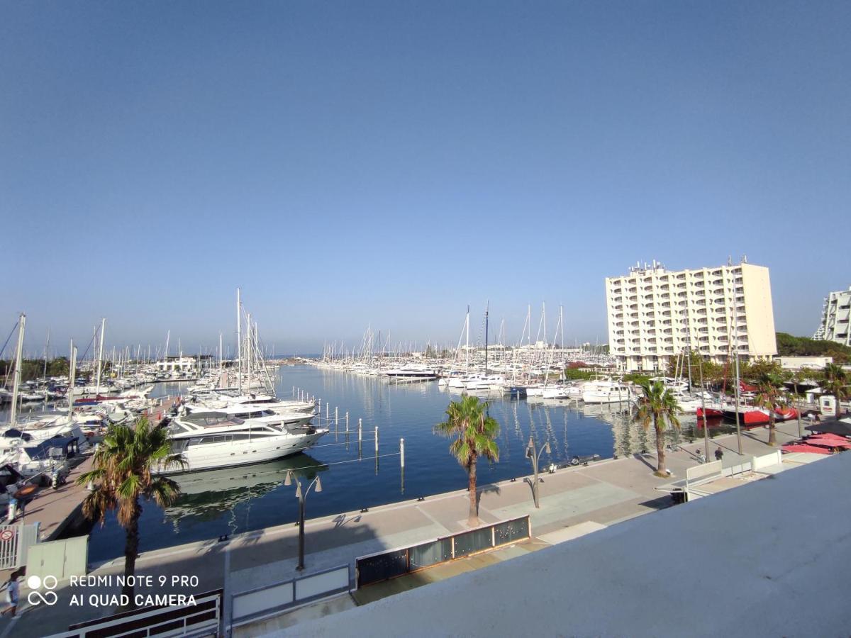 Classe 3 Etoiles - Magnifique Vue Sur Le Port - Wifi Et Clim ラ・グランド・モット エクステリア 写真